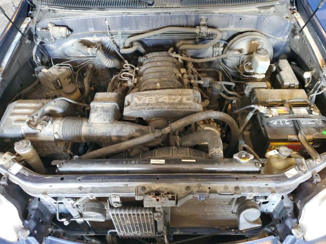 5TBET34196S503347 - 2006 TOYOTA TUNDRA DOUBLE CAB SR5 BLUE photo 11