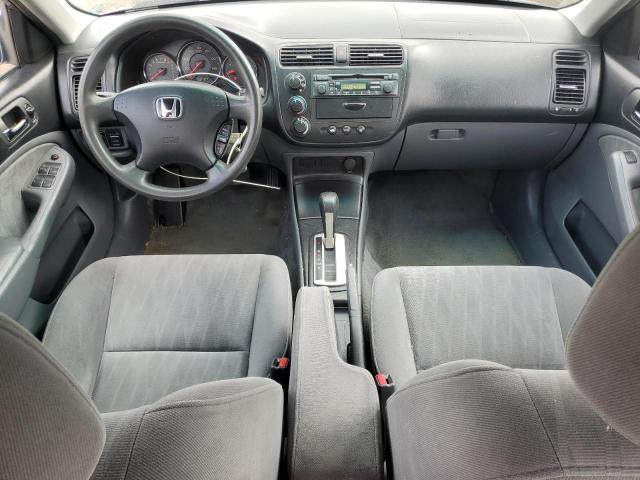 2HGES26754H619907 - 2004 HONDA CIVIC EX GRAY photo 8