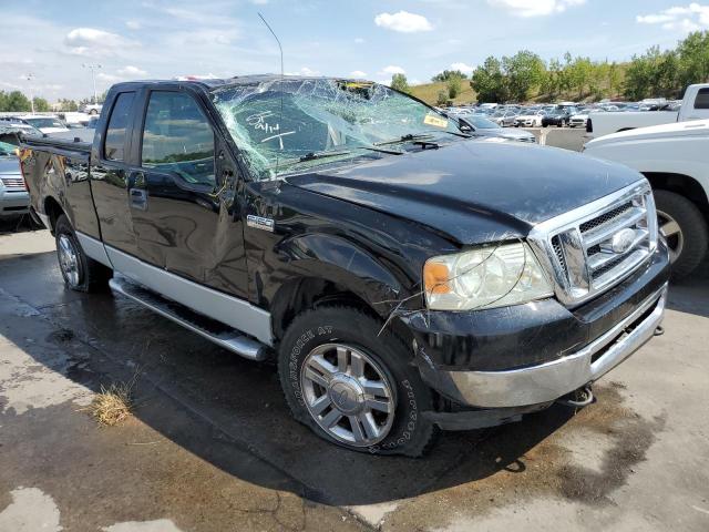 1FTPX14V87FB89753 - 2007 FORD F150 BLACK photo 4