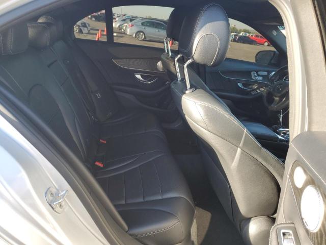 55SWF4KB3GU109304 - 2016 MERCEDES-BENZ C 300 4MATIC SILVER photo 10