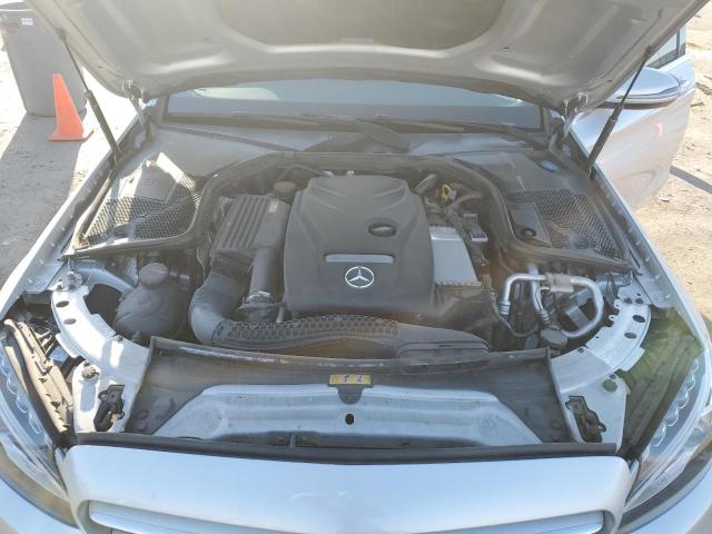55SWF4KB3GU109304 - 2016 MERCEDES-BENZ C 300 4MATIC SILVER photo 11