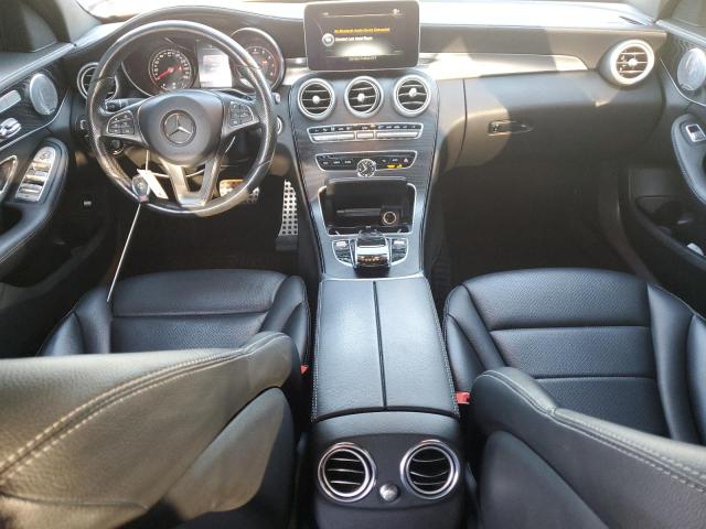 55SWF4KB3GU109304 - 2016 MERCEDES-BENZ C 300 4MATIC SILVER photo 8