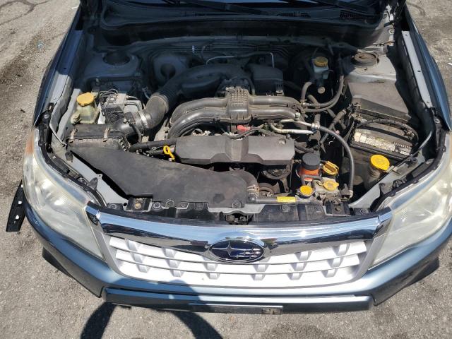 JF2SHABC3BH772190 - 2011 SUBARU FORESTER 2.5X ლურჯი ფოტო 12