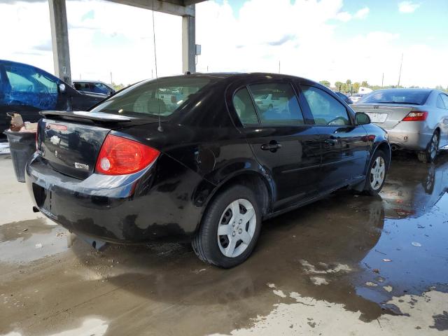 1G1AK58F587350854 - 2008 CHEVROLET COBALT LS BLACK photo 3