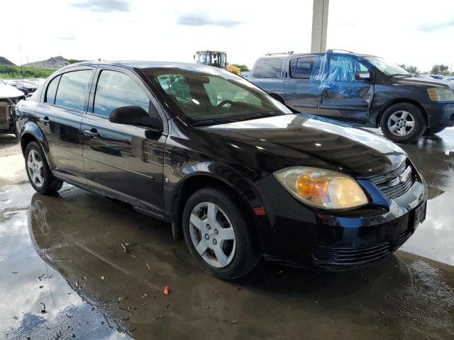 1G1AK58F587350854 - 2008 CHEVROLET COBALT LS BLACK photo 4