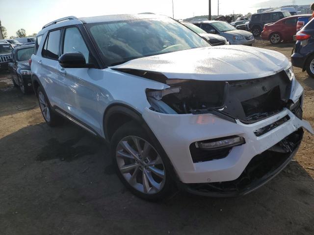 1FM5K8HC1NGB74828 - 2022 FORD EXPLORER PLATINUM WHITE photo 4