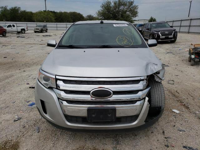 2FMDK3JC4DBC88742 - 2013 FORD EDGE SEL SILVER photo 5