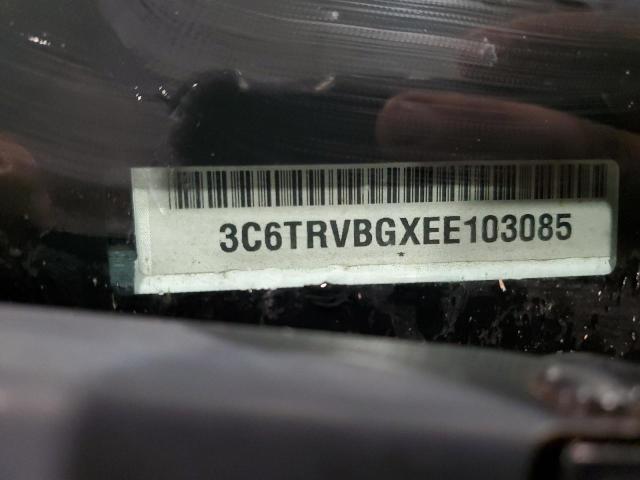 3C6TRVBGXEE103085 - 2014 RAM PROMASTER 1500 HIGH WHITE photo 14