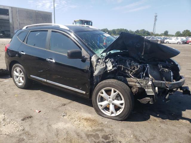 JN8AS5MVXBW689647 - 2011 NISSAN ROGUE S BLACK photo 4