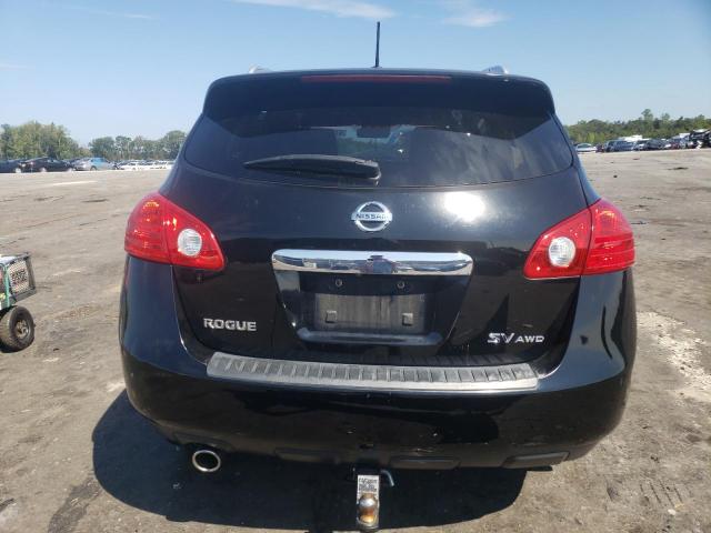 JN8AS5MVXBW689647 - 2011 NISSAN ROGUE S BLACK photo 6