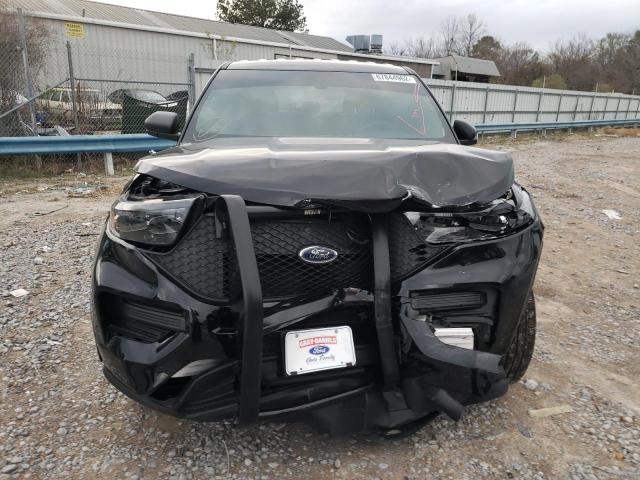 1FM5K8AB1NGA07001 - 2022 FORD EXPLORER POLICE INTERCEPTOR 黑色 照片 5