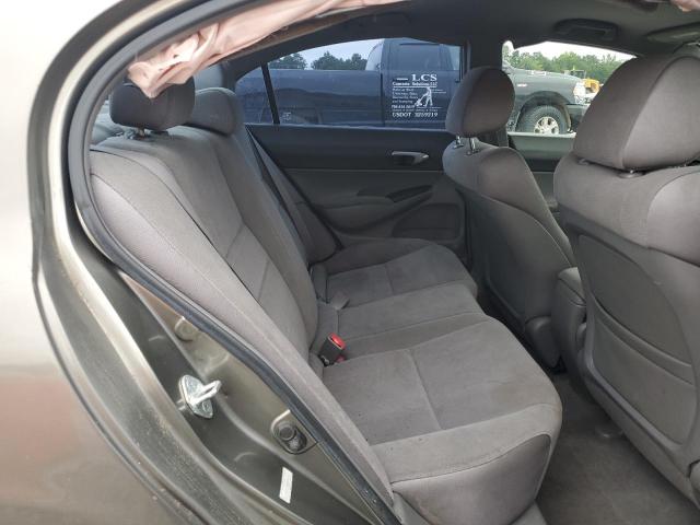 JHMFA15596S006120 - 2006 HONDA CIVIC LX TAN photo 10