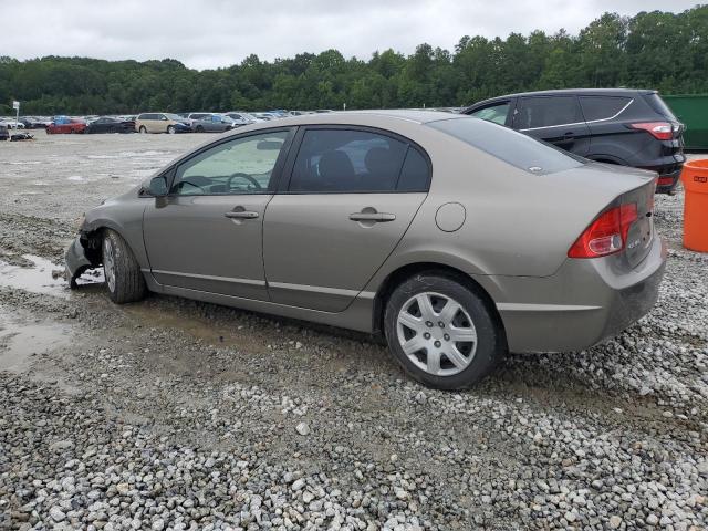 JHMFA15596S006120 - 2006 HONDA CIVIC LX TAN photo 2
