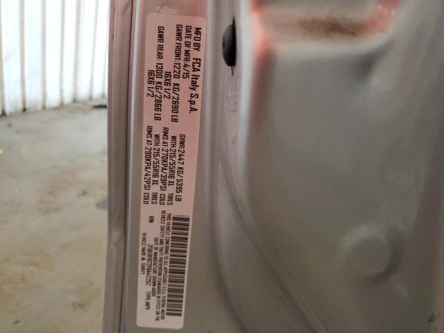 ZFBERFBT2F6A42252 - 2015 RAM PROMASTER SLT SILVER photo 13