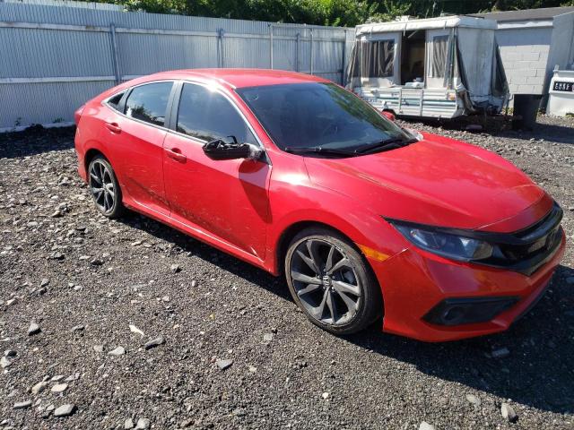 2HGFC2F88LH539378 - 2020 HONDA CIVIC SPORT RED photo 4