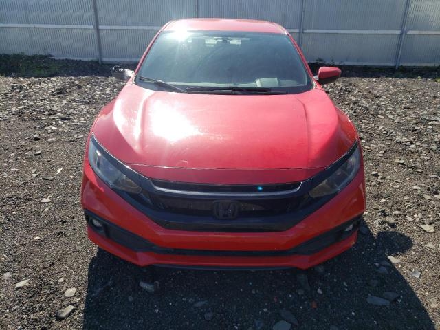 2HGFC2F88LH539378 - 2020 HONDA CIVIC SPORT RED photo 5
