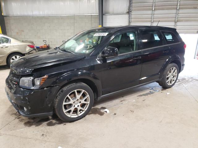 3C4PDDEG3ET133474 - 2014 DODGE JOURNEY R/T BLACK photo 1