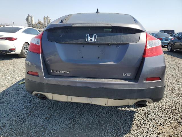 5J6TF1H51FL001502 - 2015 HONDA CROSSTOUR EXL GRAY photo 6