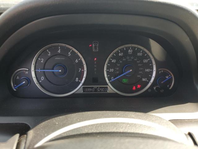 5J6TF1H51FL001502 - 2015 HONDA CROSSTOUR EXL GRAY photo 9