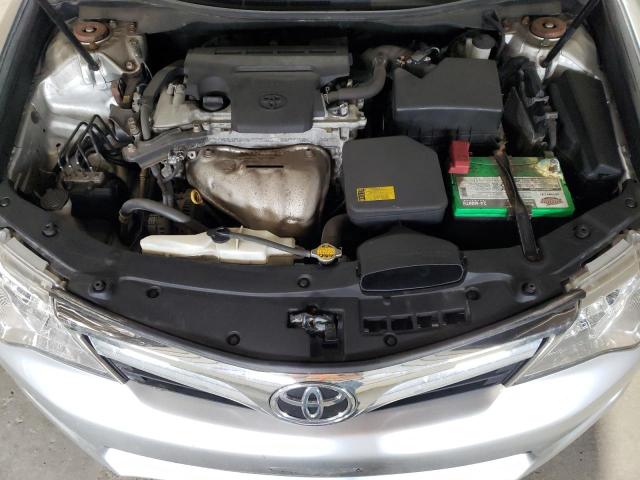 4T4BF1FKXCR223330 - 2012 TOYOTA CAMRY BASE SILVER photo 11