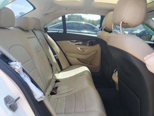 55SWF4KB7HU228426 - 2017 MERCEDES-BENZ C 300 4MATIC WHITE photo 10