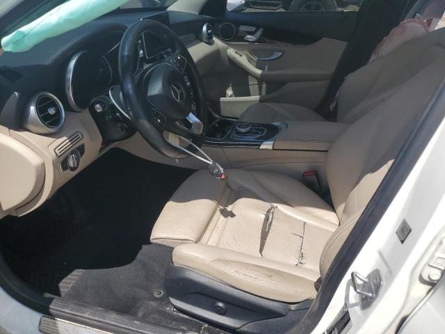 55SWF4KB7HU228426 - 2017 MERCEDES-BENZ C 300 4MATIC WHITE photo 7