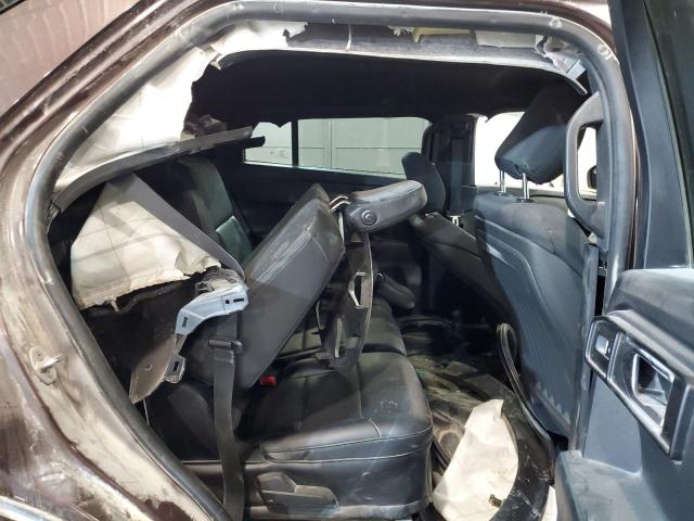 1FM5K8ABXLGD02093 - 2020 FORD EXPLORER POLICE INTERCEPTOR 棕色 照片 11