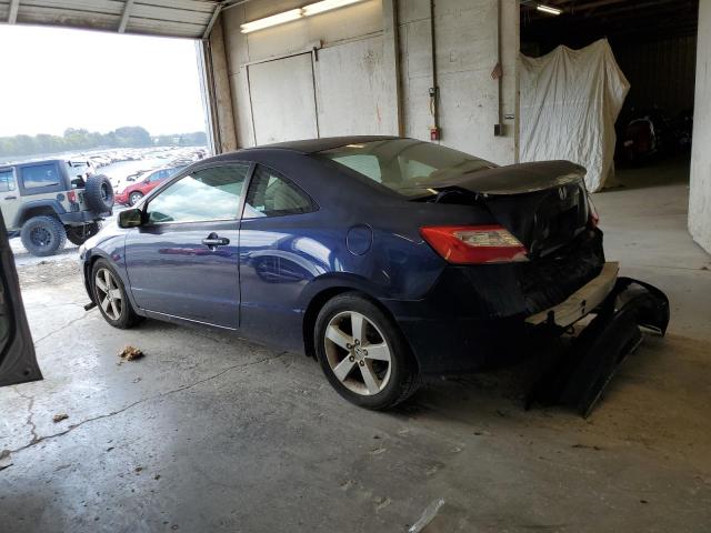 2HGFG12886H571126 - 2006 HONDA CIVIC EX BLUE photo 2