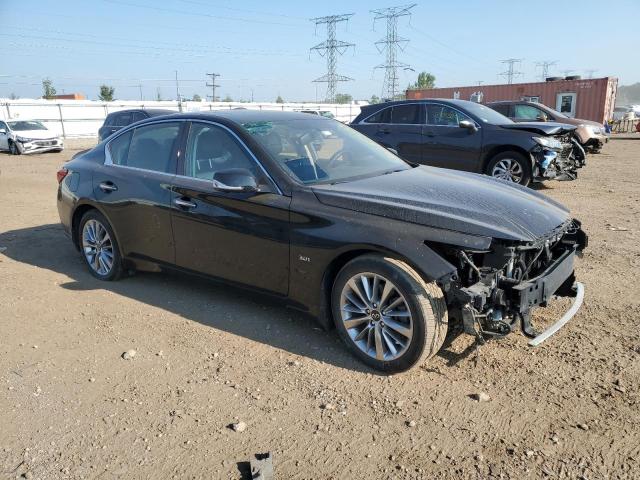 JN1EV7AR3KM590299 - 2019 INFINITI Q50 LUXE შავი ფოტო 4