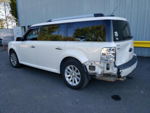 2FMHK6CC8BBD28298 - 2011 FORD FLEX SEL WHITE photo 2