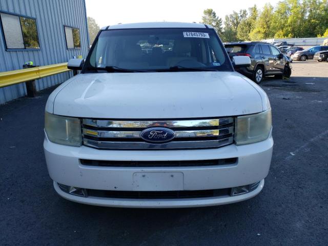 2FMHK6CC8BBD28298 - 2011 FORD FLEX SEL WHITE photo 5