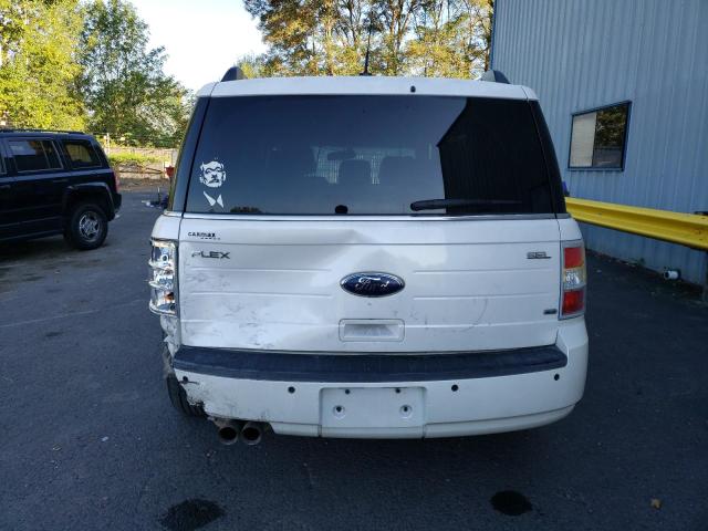 2FMHK6CC8BBD28298 - 2011 FORD FLEX SEL WHITE photo 6