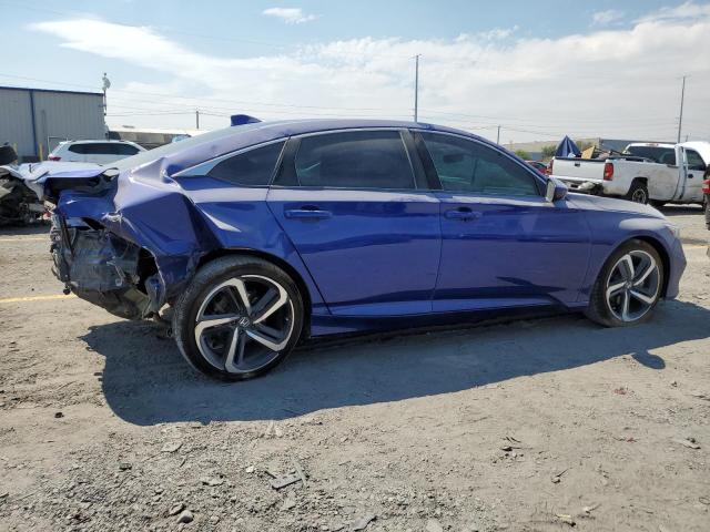 1HGCV1F36KA099752 - 2019 HONDA ACCORD SPORT Bleu photo 3