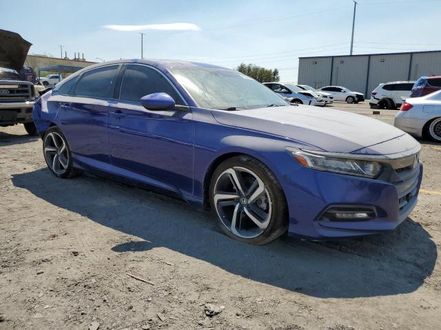 1HGCV1F36KA099752 - 2019 HONDA ACCORD SPORT Bleu photo 4
