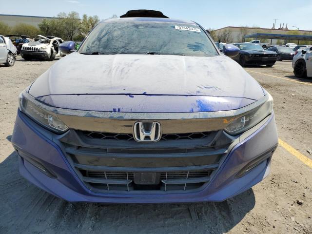 1HGCV1F36KA099752 - 2019 HONDA ACCORD SPORT Bleu photo 5