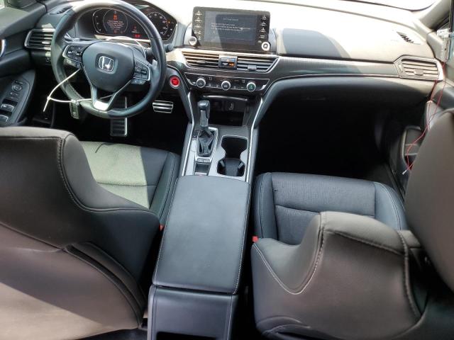 1HGCV1F36KA099752 - 2019 HONDA ACCORD SPORT Bleu photo 8