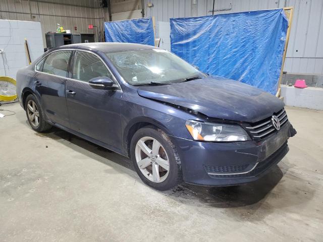 1VWBP7A39CC038395 - 2012 VOLKSWAGEN PASSAT SE BLUE photo 4