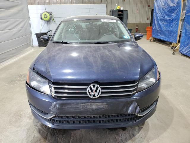 1VWBP7A39CC038395 - 2012 VOLKSWAGEN PASSAT SE BLUE photo 5