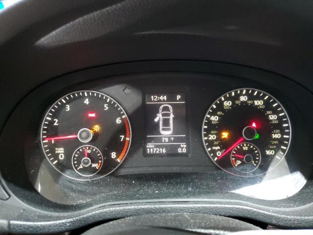 1VWBP7A39CC038395 - 2012 VOLKSWAGEN PASSAT SE BLUE photo 9