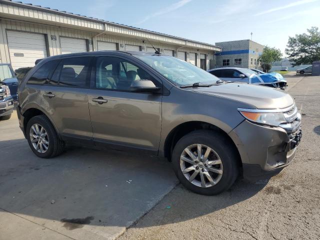2FMDK3JC6DBE10601 - 2013 FORD EDGE SEL Մոխրագույն լուսանկար 4