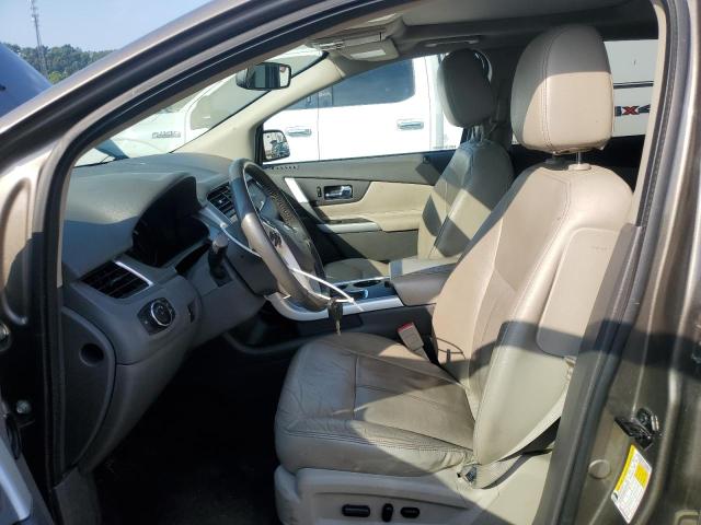 2FMDK3JC6DBE10601 - 2013 FORD EDGE SEL Մոխրագույն լուսանկար 7