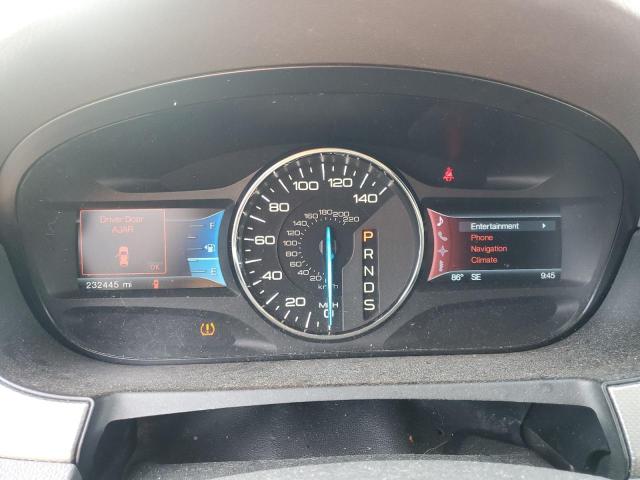 2FMDK3JC6DBE10601 - 2013 FORD EDGE SEL Մոխրագույն լուսանկար 9