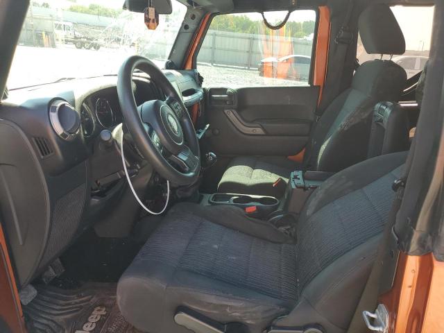 1J4AA2D14BL521296 - 2011 JEEP WRANGLER SPORT ORANGE photo 10