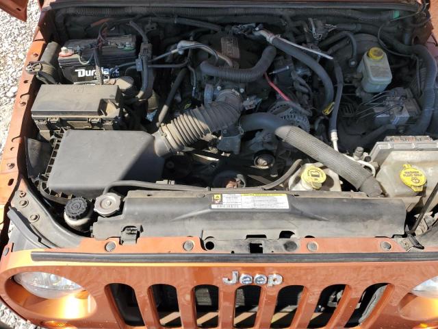 1J4AA2D14BL521296 - 2011 JEEP WRANGLER SPORT ORANGE photo 11