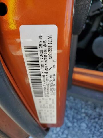 1J4AA2D14BL521296 - 2011 JEEP WRANGLER SPORT ORANGE photo 12