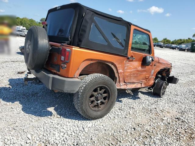 1J4AA2D14BL521296 - 2011 JEEP WRANGLER SPORT ORANGE photo 3
