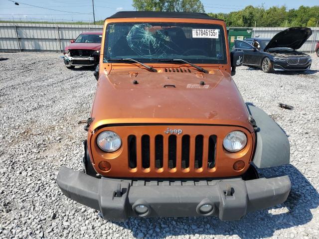 1J4AA2D14BL521296 - 2011 JEEP WRANGLER SPORT ORANGE photo 5