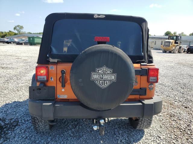 1J4AA2D14BL521296 - 2011 JEEP WRANGLER SPORT ORANGE photo 6