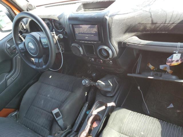 1J4AA2D14BL521296 - 2011 JEEP WRANGLER SPORT ORANGE photo 8