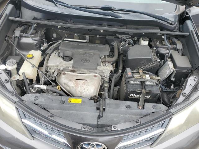 2T3BFREV2DW117760 - 2013 TOYOTA RAV4 LE CHARCOAL photo 12